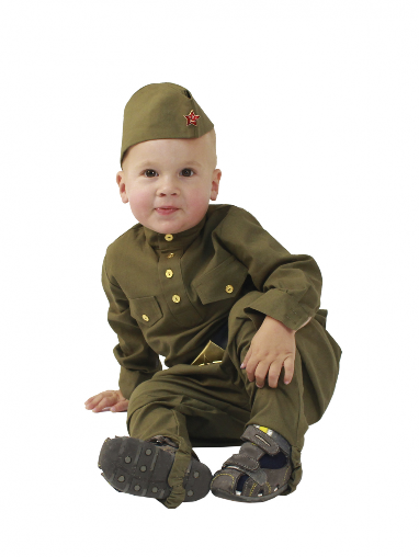 Военный костюм для малышей