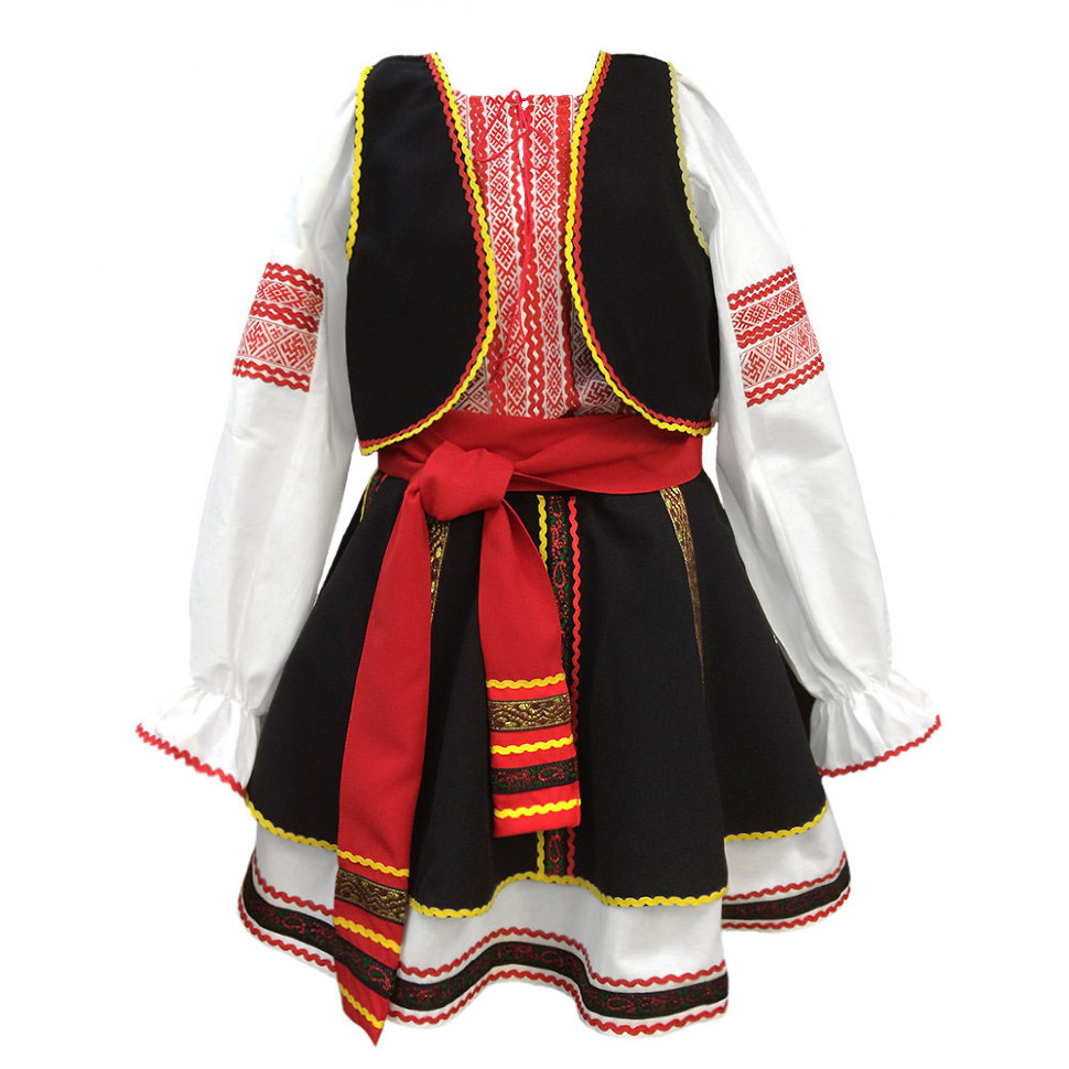 Народный костюм "Молдавский" для девочки 