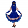 Русский народный костюм "Кадриль кубанская" детский синий