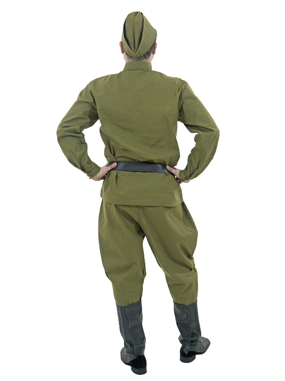 Взрослый мужской военный костюм