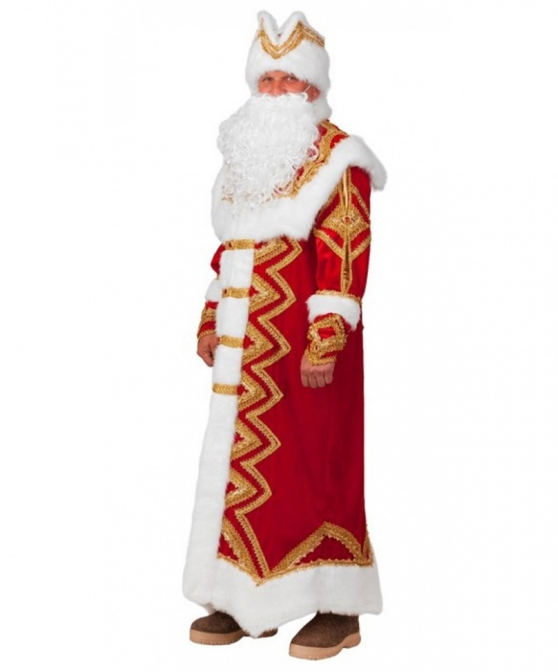 Карнавальный костюм Дед Мороз "Великолепный" Б325