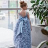 Бальное платье "Виктория" небесно - голубое