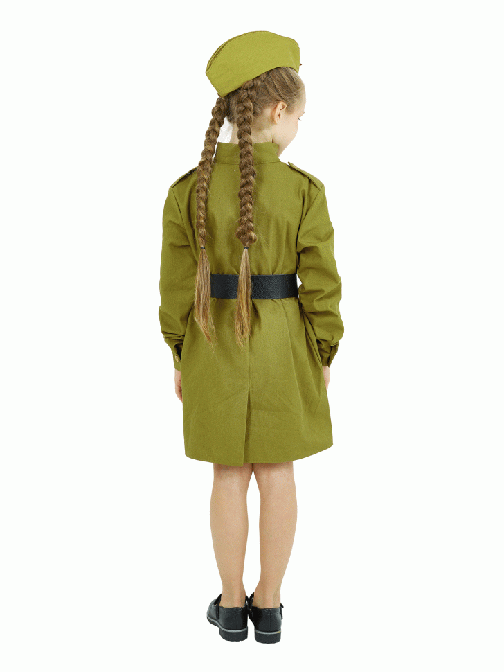 Военный костюм "Солдаточка" платье