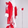  "Дед Мороз" красный Премиум карнавальный костюм П3008