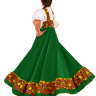 Русский народный костюм "Мария Ягода"  зеленая