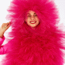  Карнавальный костюм "Фьек розовый" М77