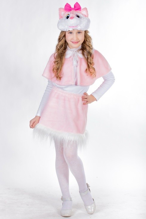 "Кошечка розовая" карнавальный костюм 89025