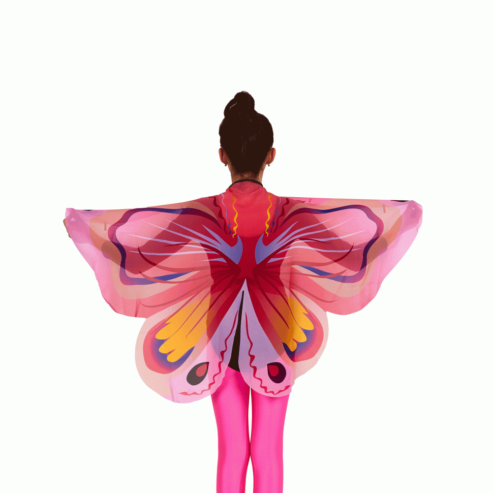 "Бабочка - розовые крылья" карнавальный костюм