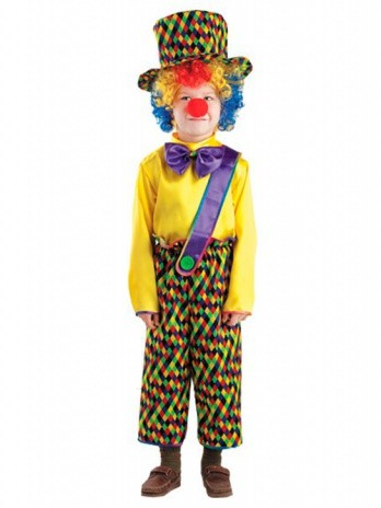 Карнавальный костюм "Клоун Петя" арт 8043