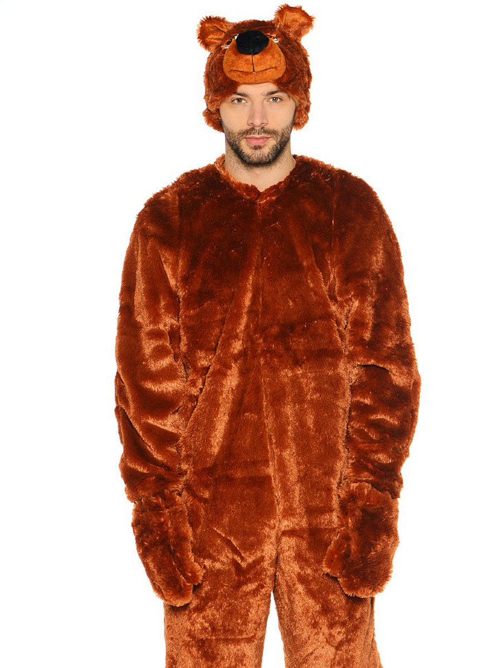 Карнавальный костюм "Медведь" комбинезон