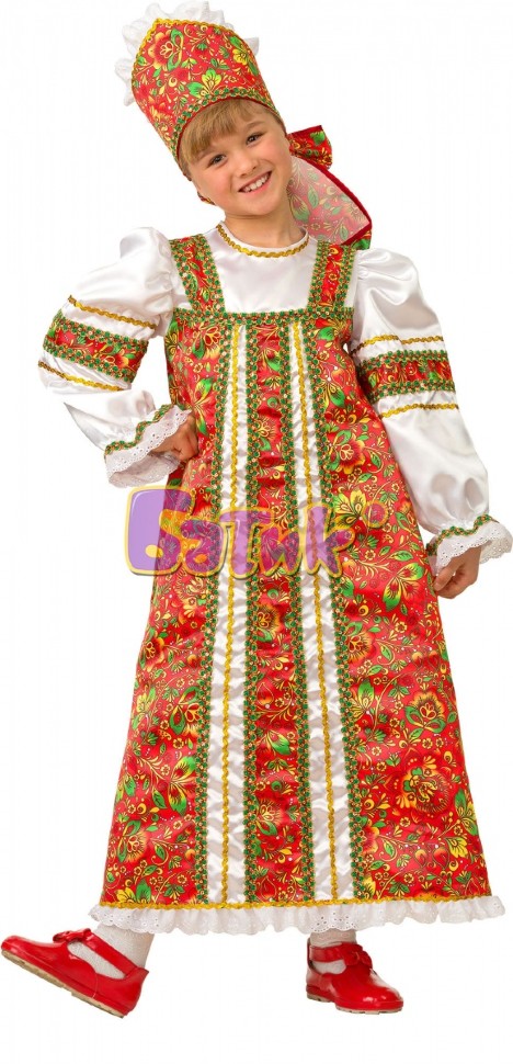 "Аленушка 2" русский народный костюм арт 5220
