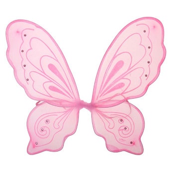 "Бабочка крылья" розовые